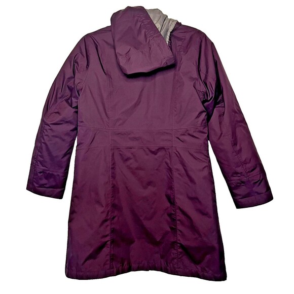Eddie Bauer WeatherEdge Waterproof Quilt-Lined Interior Women's Size PM Purple - Picture 3 of 16